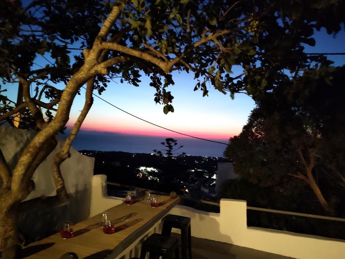 El Patron Santorini Villa Fira  Eksteriør billede